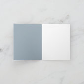 Carte De Remerciements Aquarelle Russe Cowboy Mariage (Intérieur)