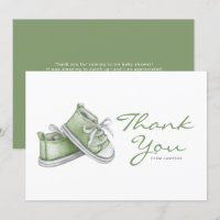 Aquarelle Vert Baby shower bébé