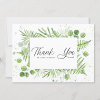 Aquarelles et Mariage de cadre Eucalyptus