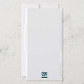 Carte De Remerciements Arboriste Fiery Couleur d'automne : Feuilles d'éra (Dos)