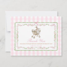 Arc en ruban de baby shower Lapin Rose Floral Gran