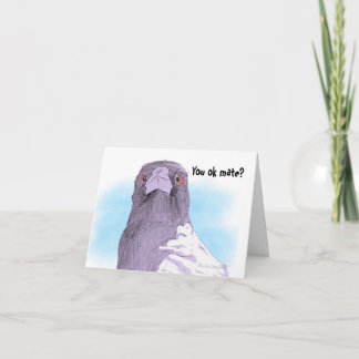 Carte De Remerciements Are you ok card