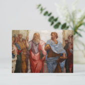 Carte De Remerciements Aristote et Platon par Raphael (Debout devant)