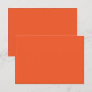 Carte De Remerciements arrière - plan orange avec
