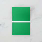 Carte De Remerciements Arrière - plan vert remarquable avec conception de (Intérieur)