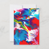 Carte De Remerciements Art Design Notecard (Devant)