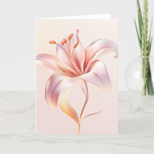 CARTE DE REMERCIEMENTS ART FLORAL #16