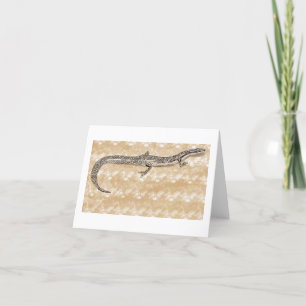 Carte De Remerciements 🦎 asiatique serpent teint