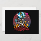 Carte De Remerciements Atlas Space Man (Devant / Derrière)