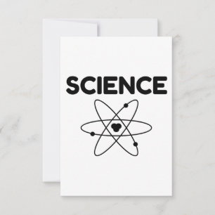 CARTE DE REMERCIEMENTS ATOM SCIENTIFIQUE