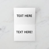 Carte De Remerciements Australia Map Greeting Card (Intérieur)