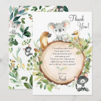 Australian Animaux mignonette Koala 1er anniversai