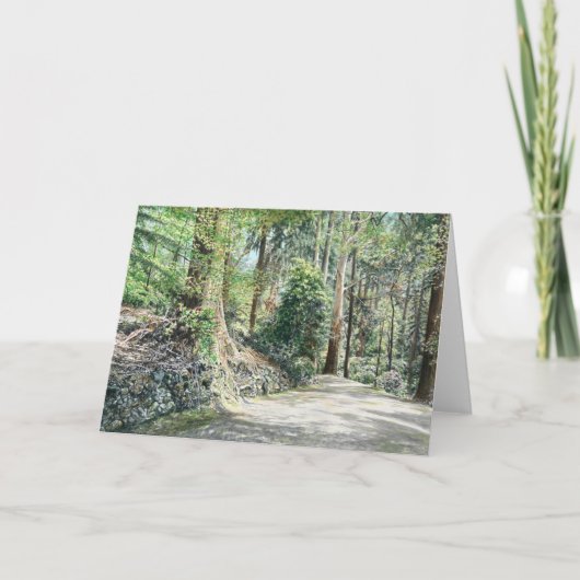 Carte De Remerciements Avec Summer Before Me... (Devant)