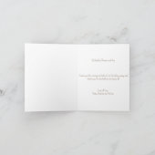 Carte De Remerciements Avion (Intérieur)