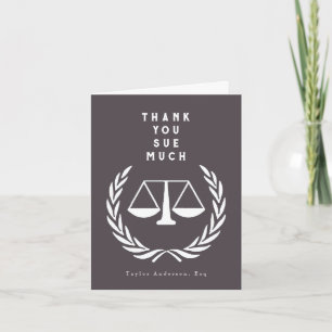 Carte De Remerciements Avocat