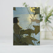 Carte De Remerciements « Baby and the Moon » par Jessie Willcox Smith (Debout devant)