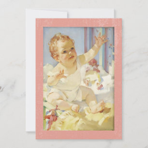 Carte De Remerciements Baby Reaching for Momma Haddon Sunblom Artist