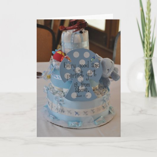 Carte De Remerciements Baby shower (Devant)
