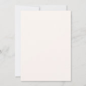 Carte de remerciements baby shower (Dos)