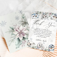 Baby Shower Animaux Arctiques