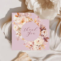 Baby shower automnal sur le thème floral vintage l