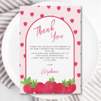 Baby Shower aux Fraises 