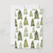 Carte de remerciements Baby shower aventure (Dos)