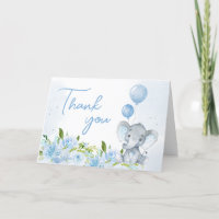 Baby shower Blue Elephant