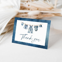Baby shower Blue Jean, Baby shower occidental