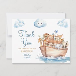 Carte De Remerciements Baby shower Boho neutre entre hommes et femmes sur
