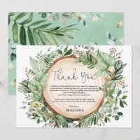 Baby Shower Botanique Rustique