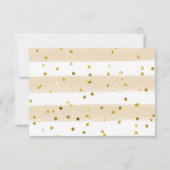 Carte de remerciements Baby shower Citrouille blan (Dos)