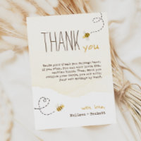Baby shower d'abeille doux