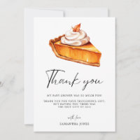Baby shower d'automne du Citrouille Cutie Pie