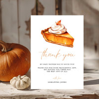 Baby shower d'automne du Citrouille Cutie Pie