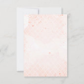 Carte De Remerciements Baby shower de fille de la petite princesse ours (Dos)