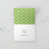 Carte De Remerciements Baby shower de l'ours (Intérieur)