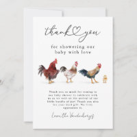Baby shower de poulet Boho