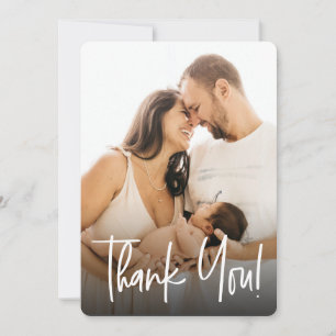 Carte De Remerciements Baby shower de traitement des photos personnalisée