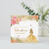 Carte de remerciements Baby shower d'illustration (Debout devant)