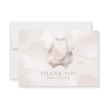 Baby shower féminin beige