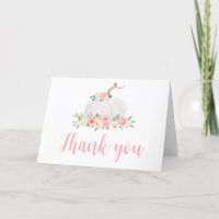 Baby shower floral rose citrouille