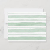 Carte De Remerciements Baby shower forestier (Dos)