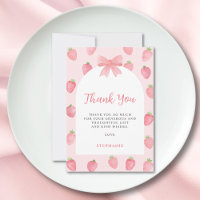 Baby Shower Fraise