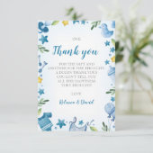 carte de remerciements baby shower | Garçon | Hipp (Debout devant)