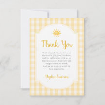 Baby-Shower Jaune Soleil