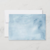 Carte De Remerciements Baby shower Koala Dusty Blue Boho (Dos)