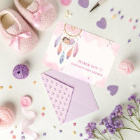 Baby shower Pastel Watercolor Dreamcatcher