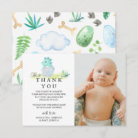 Baby shower photo Cute Dinosaur