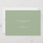 Carte De Remerciements Baby shower photo multi-script de manipulation ver (Dos)